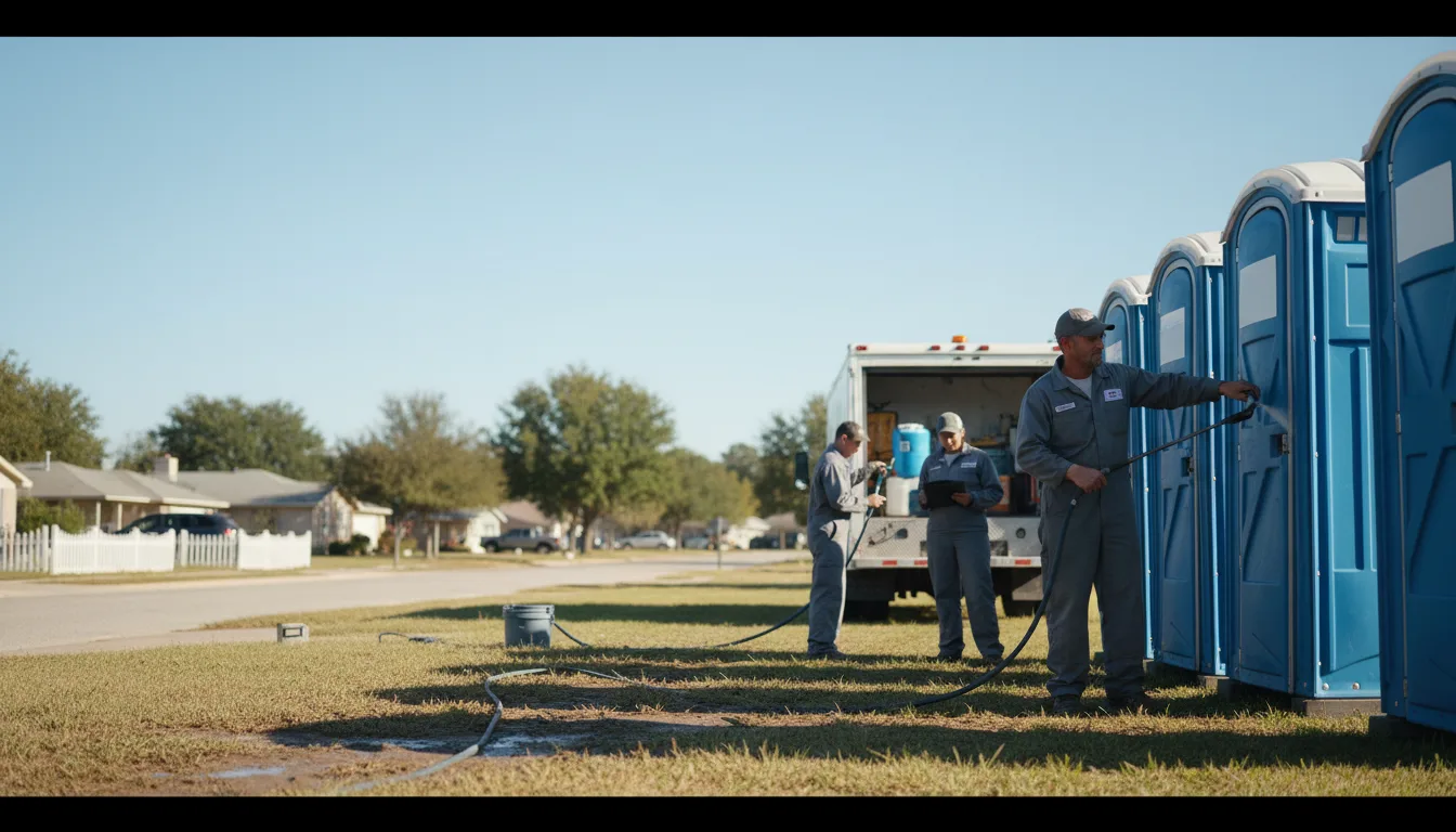 Long-Term Portable Toilet Rental in Lexington, MO near me